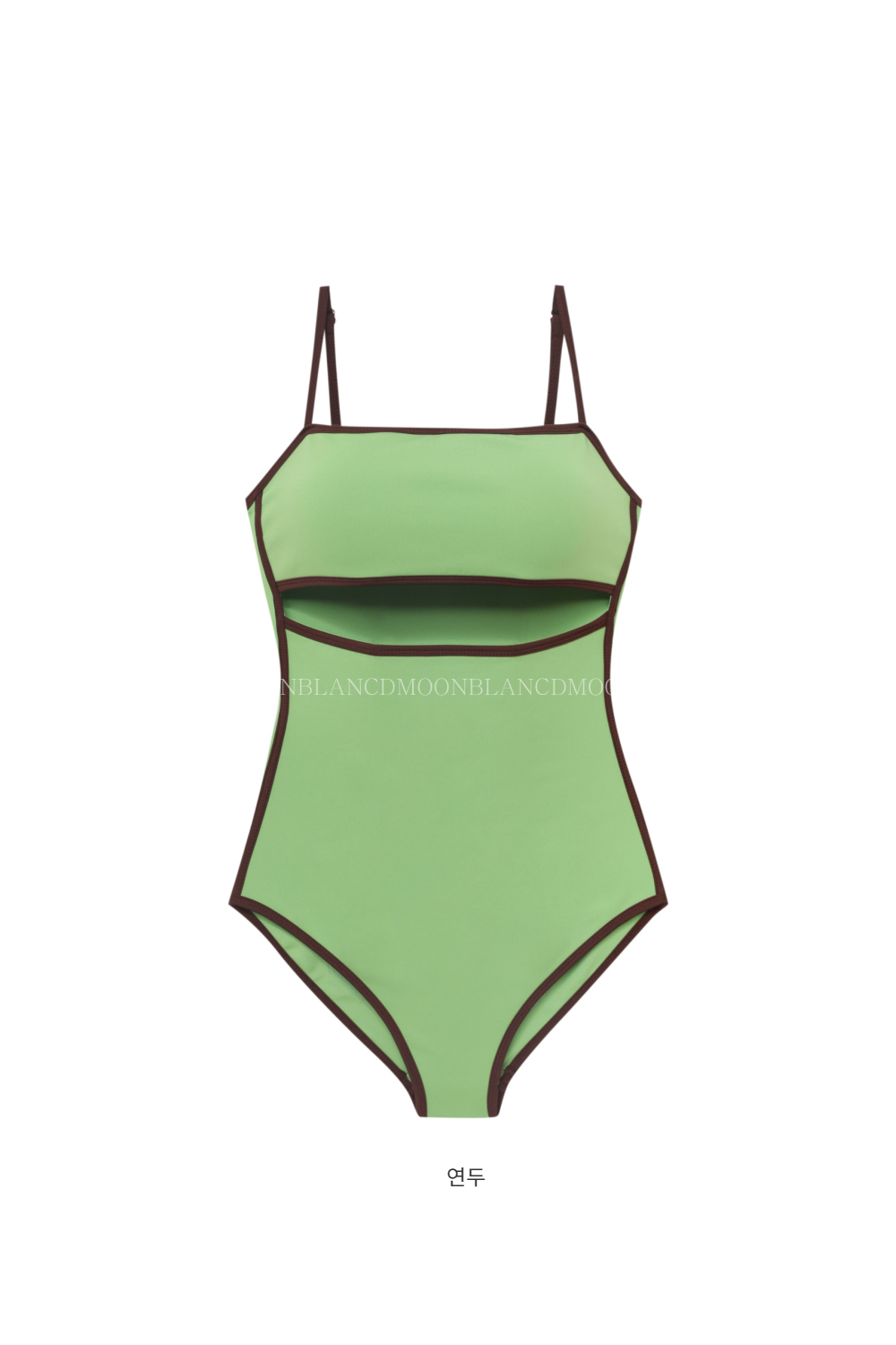 수영복/속옷 그린 색상 이미지-S328L6